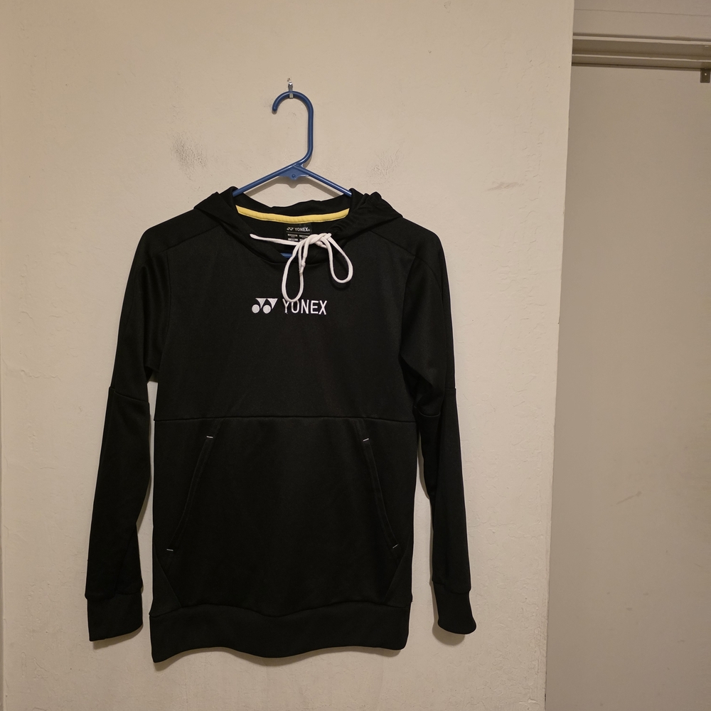 Yonex Men's Black Hoodie Sweater Size XXXS